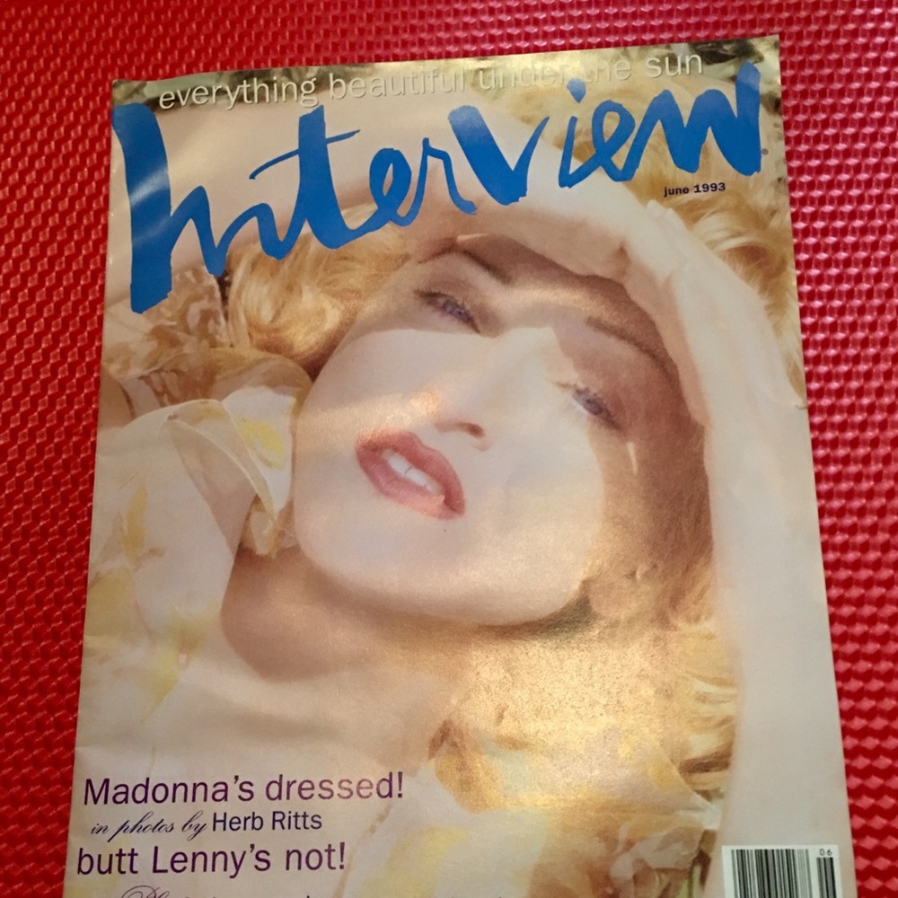 June 1993 Interview with Madonna Cover